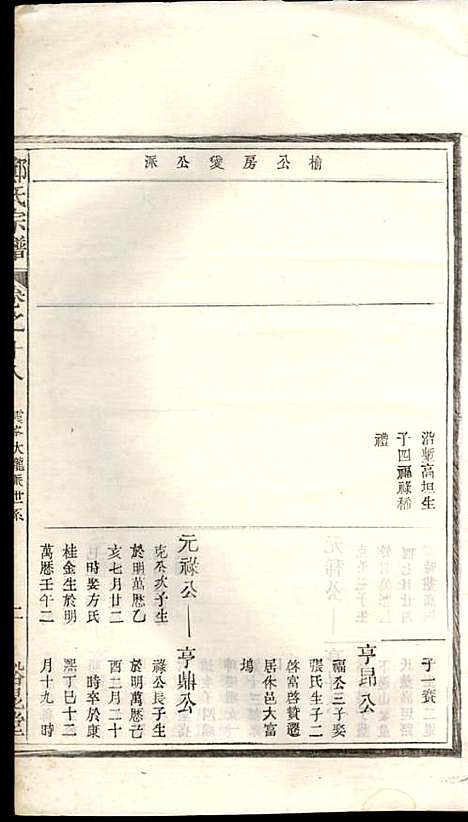 郑氏宗谱_郑松山_22册_霞峰裕昆堂_民国20年(1931_郑氏家谱_二十