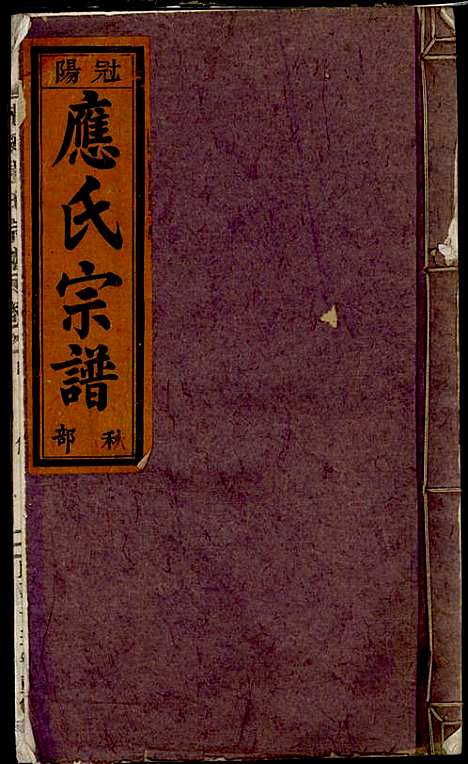 五云龙溪冠阳应氏重修宗谱_应昇_20册_1949年_五云龙溪冠阳应氏重修家谱_四