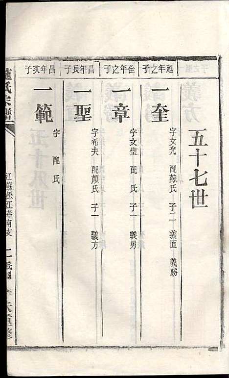 施氏宗谱_施南初_32册_湖州施氏_民国23年(1934_施氏家谱_十三