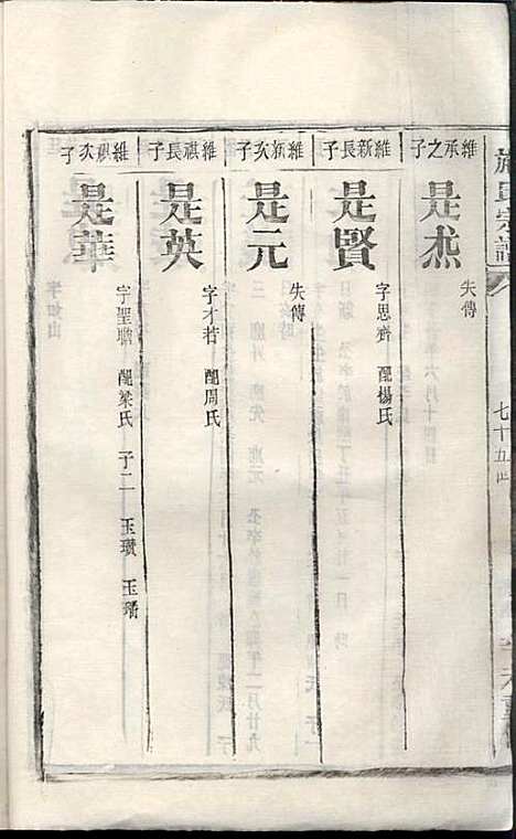 施氏宗谱_施南初_32册_湖州施氏_民国23年(1934_施氏家谱_十四