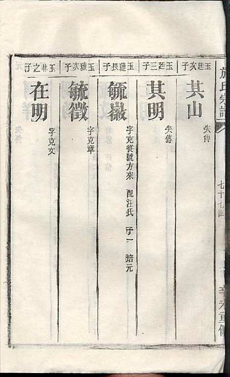 施氏宗谱_施南初_32册_湖州施氏_民国23年(1934_施氏家谱_十五