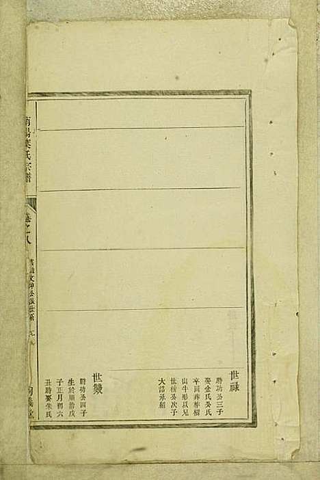 南阳叶氏宗谱_叶万青_18册_尚义堂_民国15年(1926_南阳叶氏家谱_八