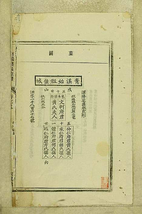 南阳叶氏宗谱_叶万青_18册_尚义堂_民国15年(1926_南阳叶氏家谱_十七