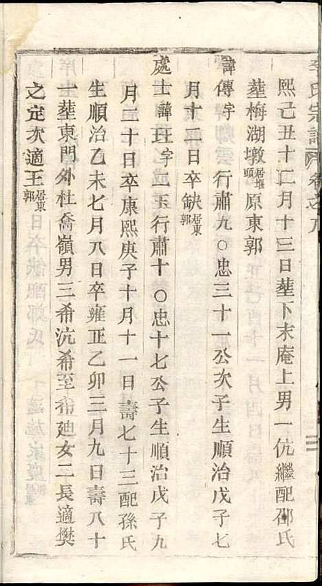 李氏宗谱_李芹_38册_民国二十一年（1932_李氏家谱_十四