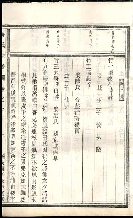 蒋氏宗谱_蒋椿森_8册_金华蒋氏_民国20年(1931_蒋氏家谱_五