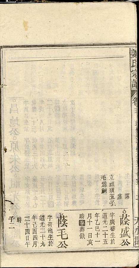 姜氏宗谱_姜荫森_17册_太湖姜氏_民国3年(1914_姜氏家谱_十五