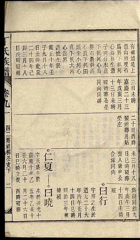 丁氏族谱_丁席珍_22册_怀宁丁氏_民国10年(1921_丁氏家谱_十一