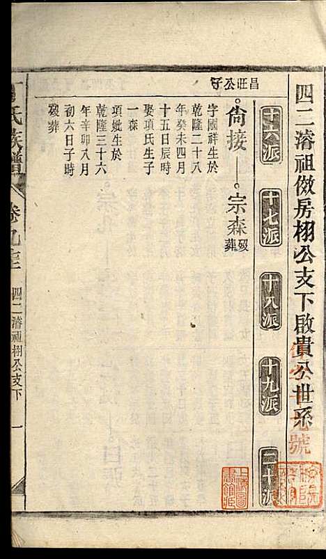 丁氏族谱_丁席珍_22册_怀宁丁氏_民国10年(1921_丁氏家谱_十六