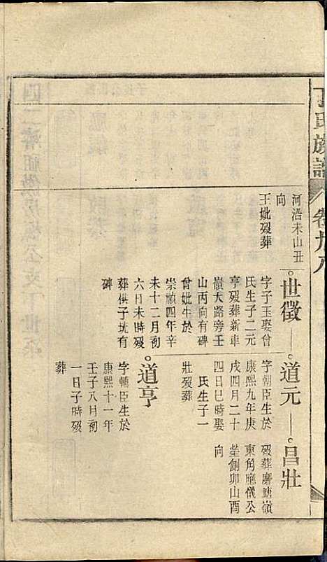 丁氏族谱_丁席珍_22册_怀宁丁氏_民国10年(1921_丁氏家谱_十八