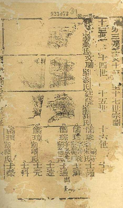 沈氏宗谱_沈九钧_15册_白华庄三易堂_民国7年(1918_沈氏家谱_六