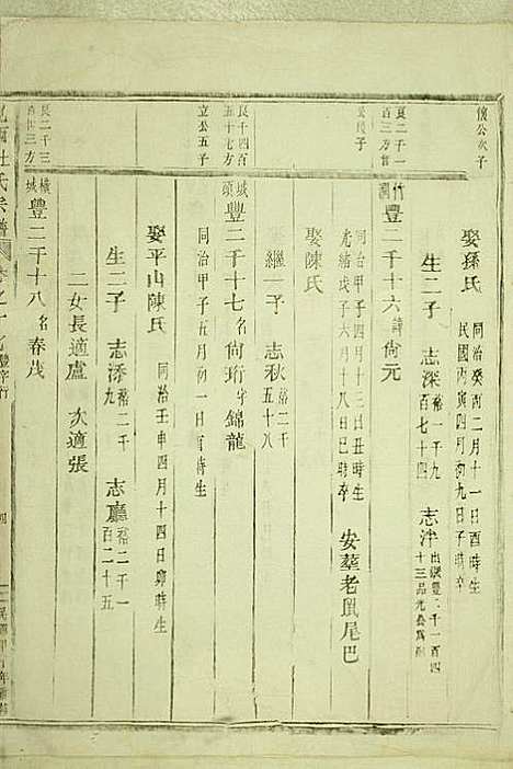 岘西杜氏宗谱_22册_东阳杜氏_民国13年(1924_岘西杜氏家谱_二一