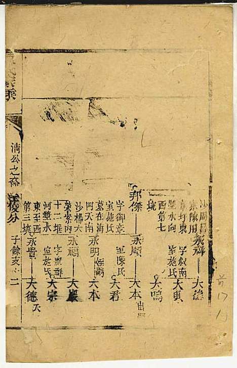 黄氏家乘_黄岳生_52册_亦政堂_民国3年(1914_黄氏家乘_二九