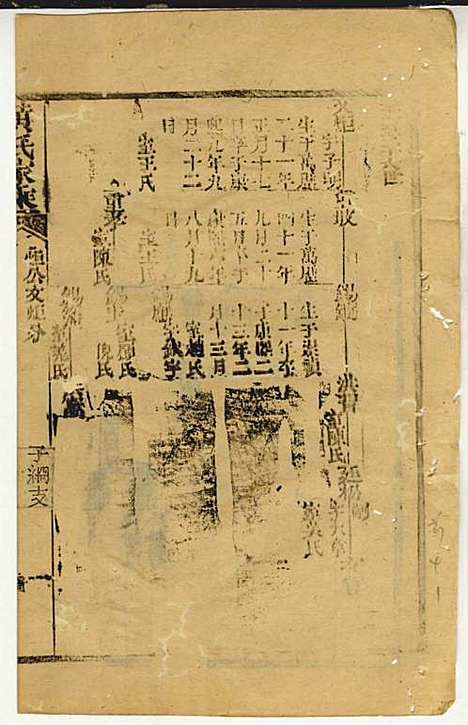 黄氏家乘_黄岳生_52册_亦政堂_民国3年(1914_黄氏家乘_三七