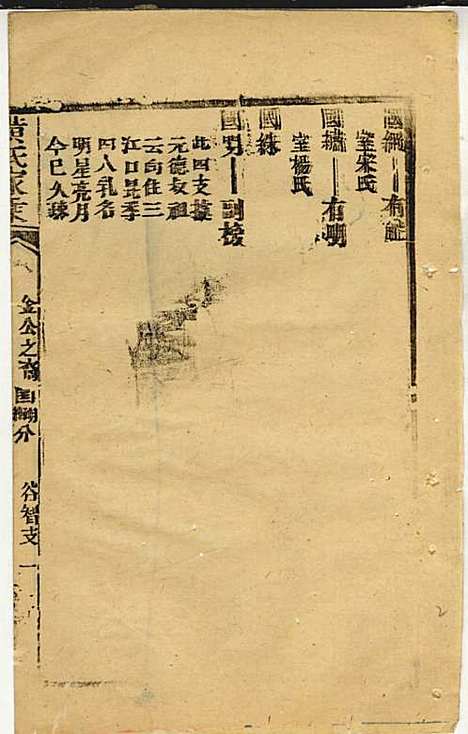 黄氏家乘_黄岳生_52册_亦政堂_民国3年(1914_黄氏家乘_四十