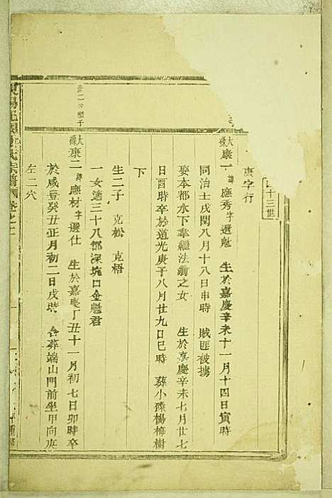 东阳癓国楼氏宗谱_6册_东阳楼氏_民国6年(1917_东阳癓国楼氏家谱_五