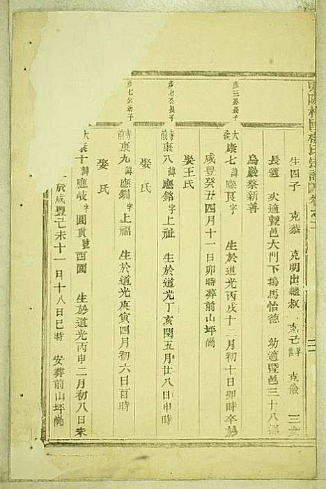 东阳癓国楼氏宗谱_6册_东阳楼氏_民国6年(1917_东阳癓国楼氏家谱_五