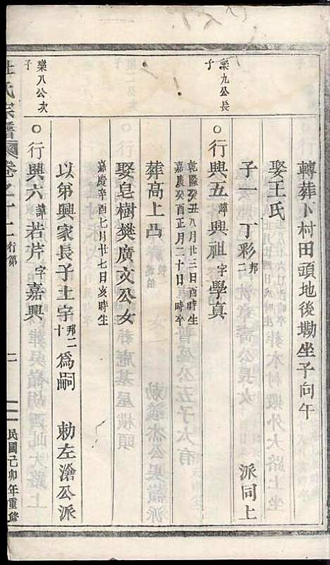 浣溪杜氏宗谱_杜明灿_16册_民国28年(1939_浣溪杜氏家谱_十三