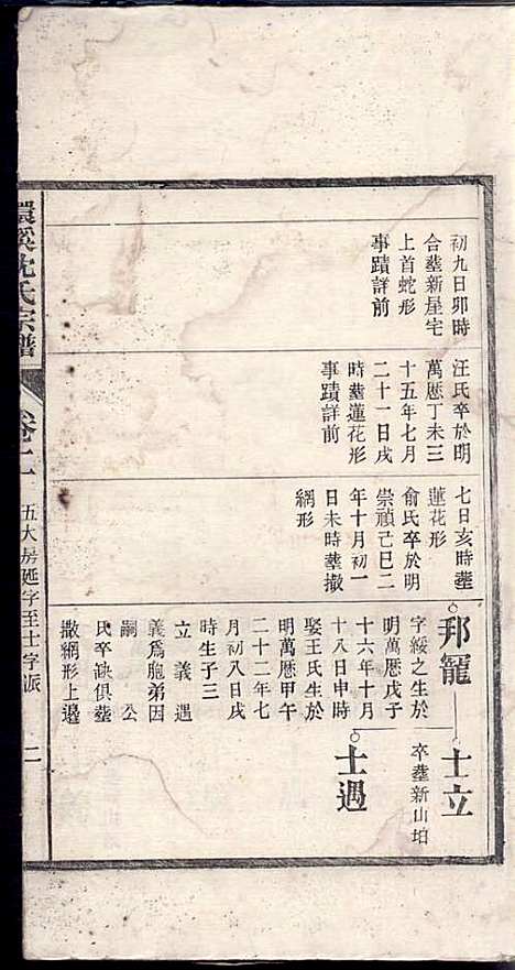 环溪沈氏宗谱_沈葆祺_18册_民国十五年(1926_环溪沈氏家谱_三