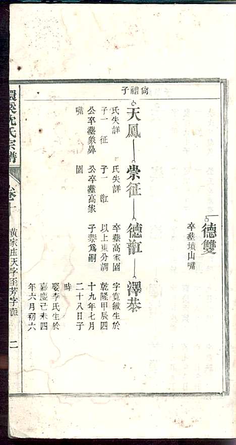 环溪沈氏宗谱_沈葆祺_18册_民国十五年(1926_环溪沈氏家谱_十一