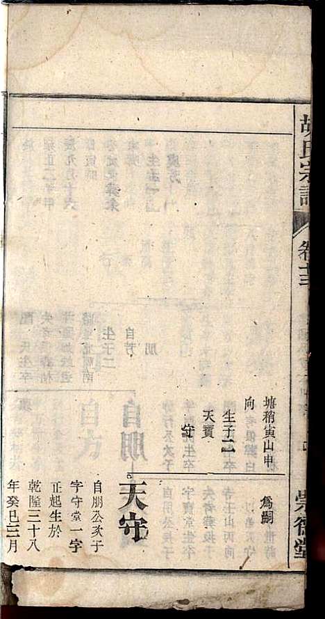 胡氏宗谱_胡祥贵_14册_崇德堂_民国15年(1926_胡氏家谱_十二