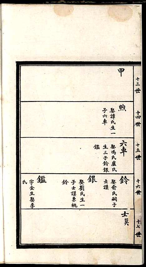 胡氏宗谱_胡元龙_6册_安定堂_民国26年(1937_胡氏家谱_六