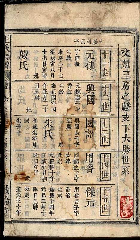 王氏宗谱_王杰攀、王佐治_18册_敦伦堂_民国十三年(1924_王氏家谱_九