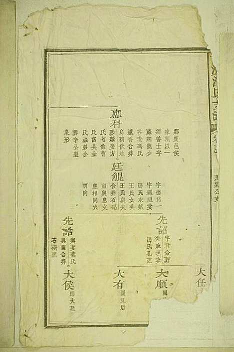 南源汪氏支谱_汪恒_6册_汪氏_民国22年(1933_南源汪氏支谱_四