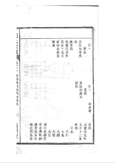 刘氏宗谱[清]刘思渠等_木活字本 20册_时同堂_清光绪33年(1907_刘氏家谱_十二