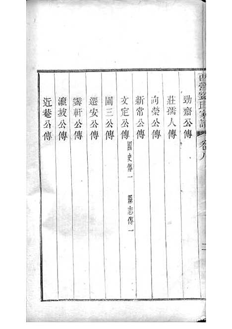 西营刘氏家谱[清]刘翊宸等纂修_木活字本 12册_武进刘氏_清光绪2年(1876_西营刘氏家谱_八