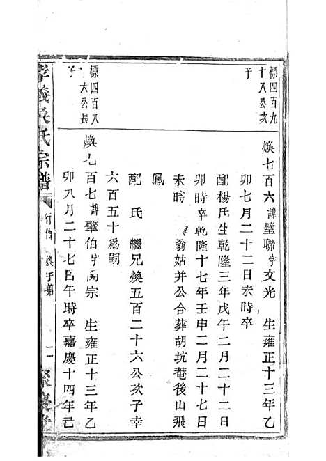 暨阳孝义流子里吴氏宗谱[清]江澜等_木活字本 51册_聚庆堂_清光绪14年(1888_暨阳孝义流子里吴氏家谱_三二