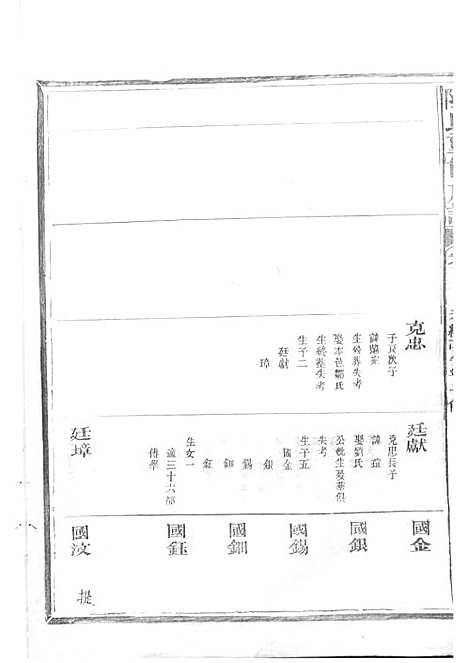 陈氏重修族谱[清]陈怀清_木活字本 16册_常山陈氏_清光绪34年(1908_陈氏重修家谱_十