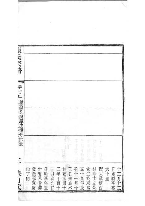 毗陵陈氏续修宗谱[清]陈润宗等_木活字本 34册_映山堂_清光绪30年(1904_毗陵陈氏续修家谱_十七