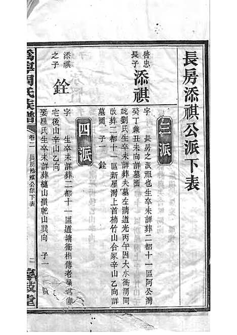 周氏族谱_周培莪_木活字本 23册_惇叙堂_民国18年(1929_周氏家谱_三