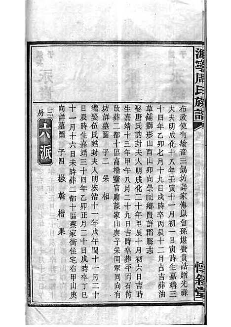 周氏族谱_周培莪_木活字本 23册_惇叙堂_民国18年(1929_周氏家谱_七