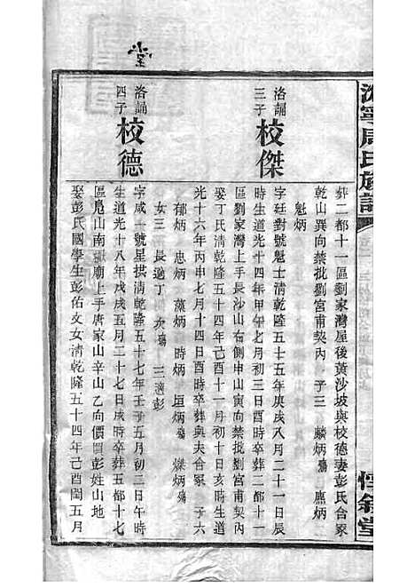 周氏族谱_周培莪_木活字本 23册_惇叙堂_民国18年(1929_周氏家谱_十一