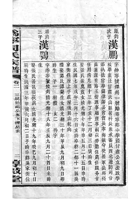 周氏族谱_周培莪_木活字本 23册_惇叙堂_民国18年(1929_周氏家谱_十五