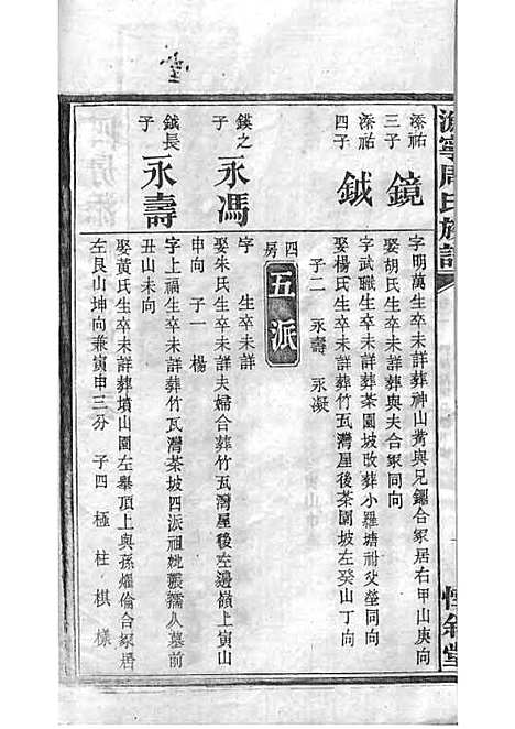 周氏族谱_周培莪_木活字本 23册_惇叙堂_民国18年(1929_周氏家谱_十六