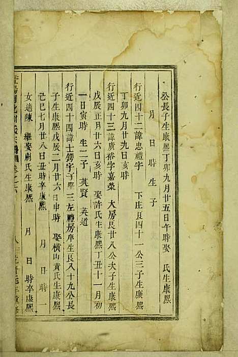 暨阳开化刘氏宗谱_木活字本;4册_暨阳刘氏_清乾隆元年(1736_暨阳开化刘氏家谱_四