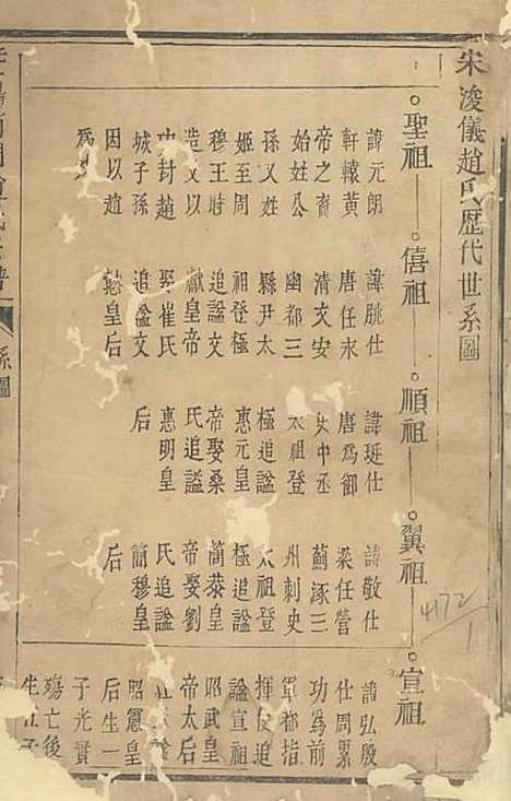 暨阳南门赵氏宗谱[清]赵开伯_木活字本;4册_永思堂_清雍正4年(1726_暨阳南门赵氏家谱_二