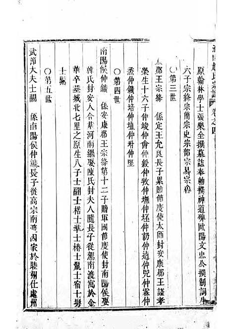 浦阳赵氏宗谱_木活字本;6册_浦阳赵氏_清雍正7年(1729_浦阳赵氏家谱_二