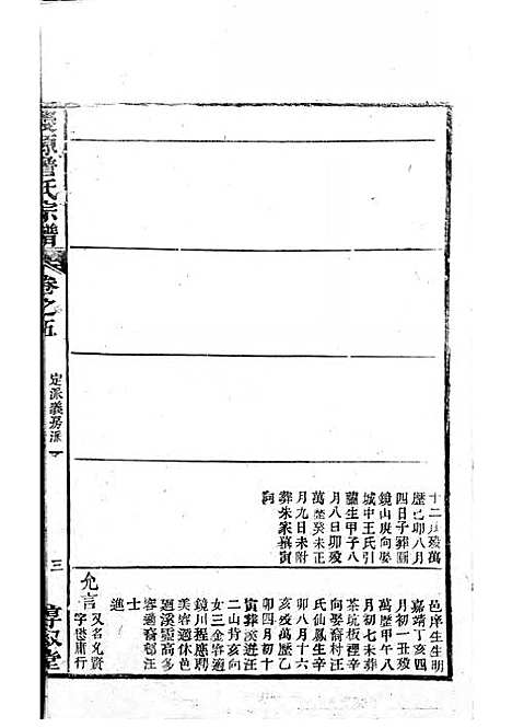 庆源詹氏宗谱[清]詹大衡_木活字本;11册_?叙堂_清乾隆50年(1785_庆源詹氏家谱_三