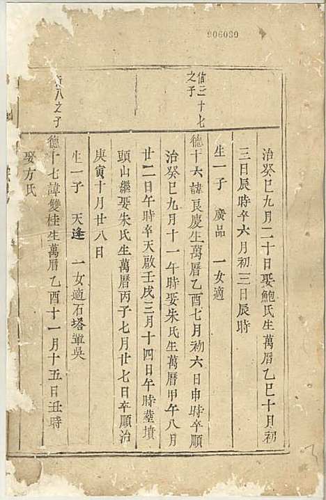 义乌台门铜塘稠岩傅氏重修宗谱[清]傅有玠_木活字本;4册_义乌傅氏_清雍正12年(1734_义乌台门铜塘稠岩傅氏重修家谱_三