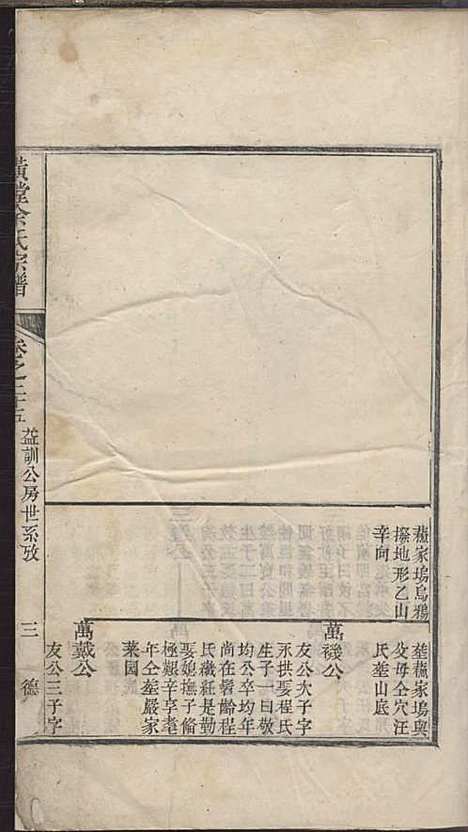 璜皌余氏宗谱[清]余皍_木活字本;30册_清远堂_清乾隆51年(1786_璜皌余氏家谱_十七