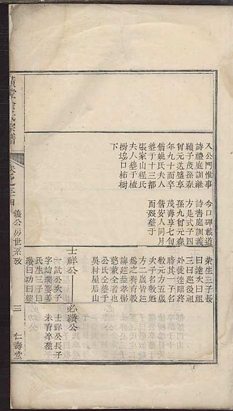 璜皌余氏宗谱[清]余皍_木活字本;30册_清远堂_清乾隆51年(1786_璜皌余氏家谱_二四