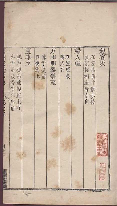 茗洲吴氏家典[清]吴翟_木活字本;8册_休宁吴氏_清雍正11年(1733_茗洲吴氏家典_五