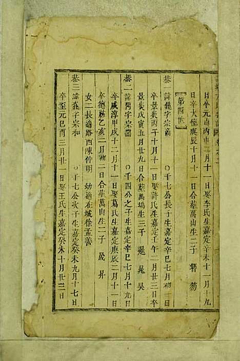 寿塔方氏宗谱[清]方成辉_木活字本;2册_东阳方氏_清雍正2年(1724_寿塔方氏家谱_一