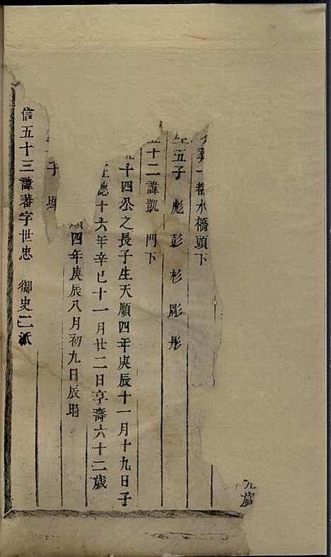 双泉徐氏宗谱_木活字本;2册_东阳徐氏_清乾隆5年(1740_双泉徐氏家谱_二