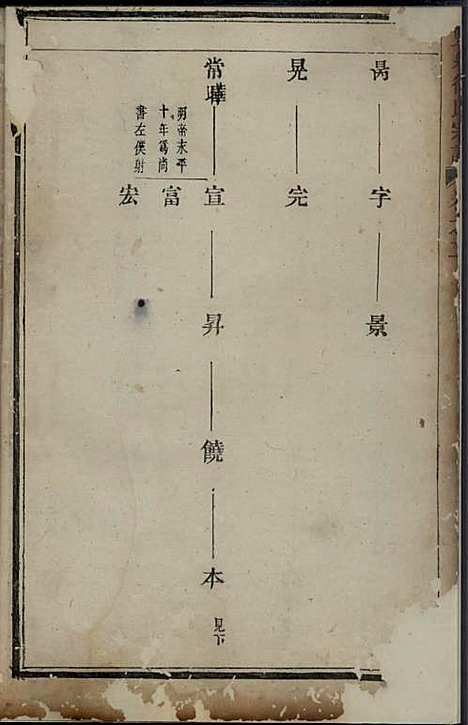 双泉徐氏宗谱_木活字本;9册_东阳徐氏_清乾隆59年(1794_双泉徐氏家谱_四