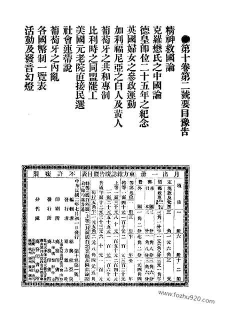 《东方杂志》第10卷第1期_东方杂志_光绪年