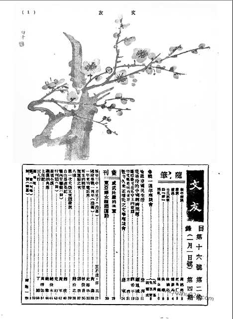 《文友》民国半月刊_1944年_第2卷第4期_文友_民国半月刊